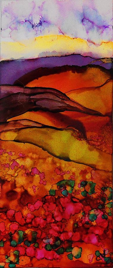 Fall Landscape - A 221 Painting by Catherine Van Der Woerd