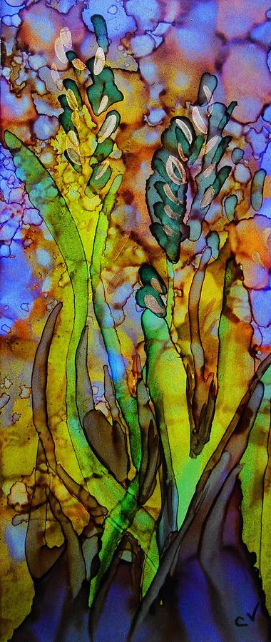 New Growth - A 238 Painting by Catherine Van Der Woerd