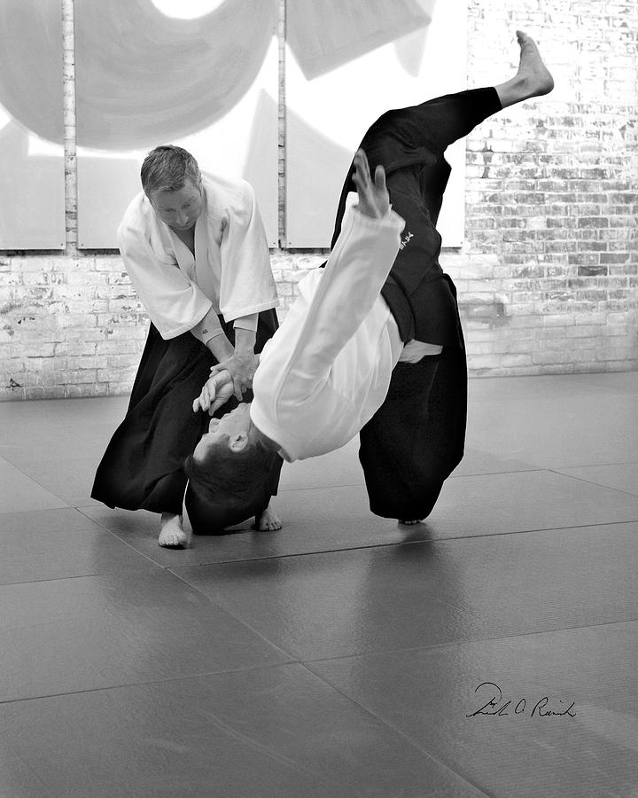 Aikido Wrist Lock  Photograph by Frederic A Reinecke