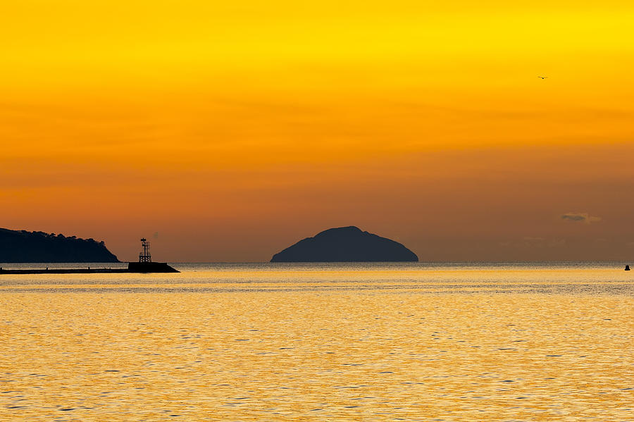 Ailsa Craig Photograph by Derek Beattie - Pixels