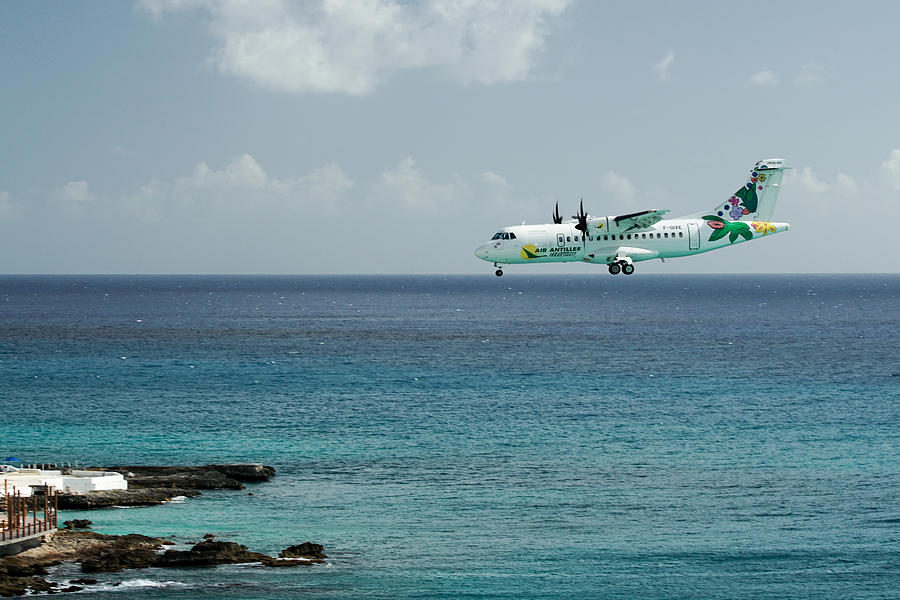 Air Antilles Photograph by Nick Mares
