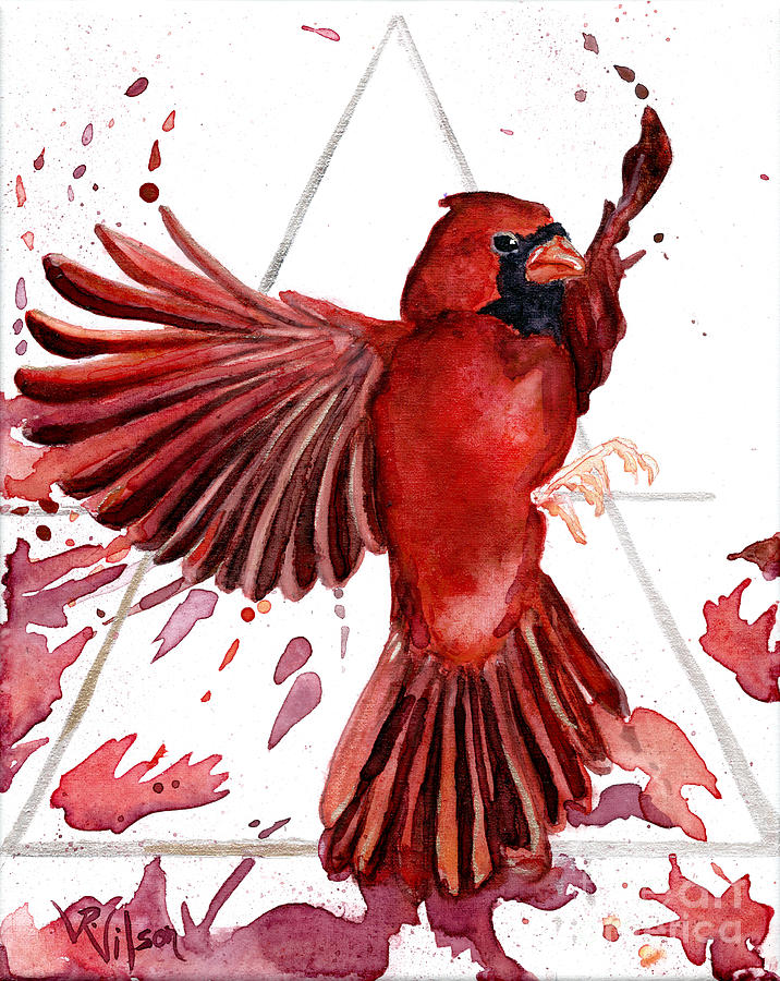 Air Cardinal Painting