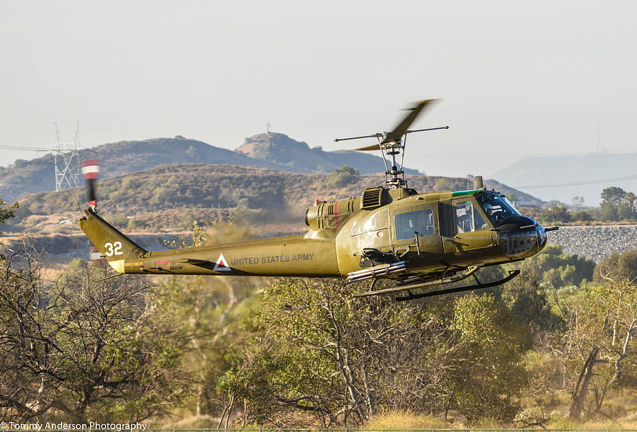 Air Cav Huey 1 Photograph by Tommy Anderson