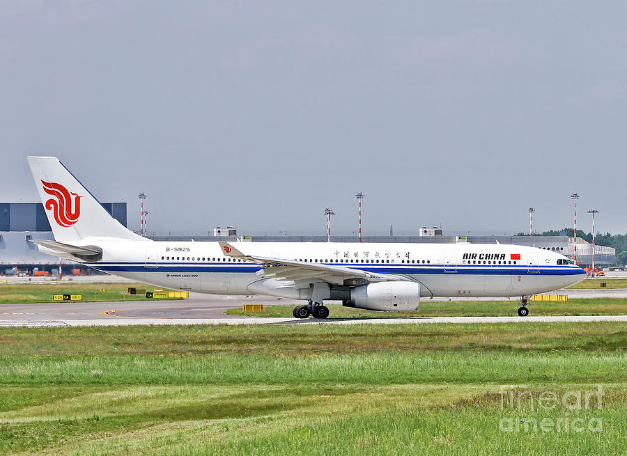 Air China Airbus A330 Photograph by Amos Dor Air China Airbus A330 Photograph by Amos Dor