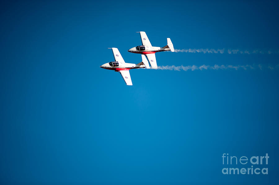 Sports Photograph - Air demonstrations. by Wayne Wilton