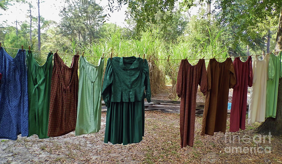 Clothing Photograph - Air Dried Laundry by D Hackett