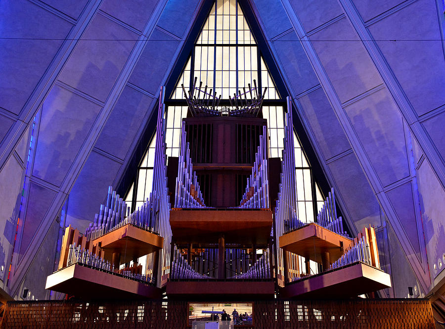 Air Force Chapel Interior Study 11 Photograph by Robert Meyers-Lussier