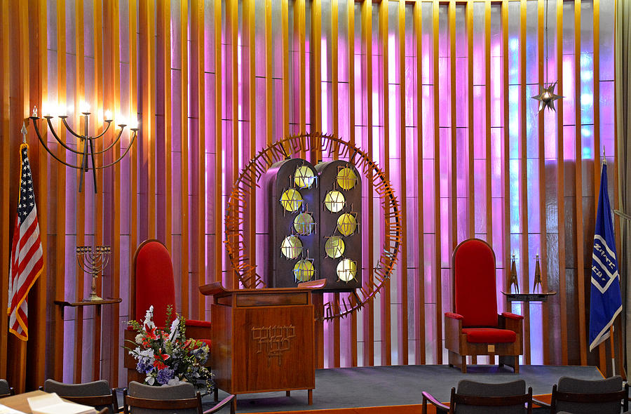 Air Force Chapel Jewish Study 2 Photograph by Robert Meyers-Lussier