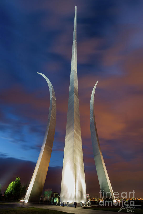 Air Force Memorial Photograph by Jeffrey Stone