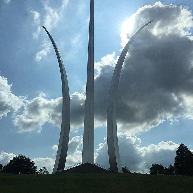 Washington D.c. Photograph - Air Force Memorial by Jerry Crews
