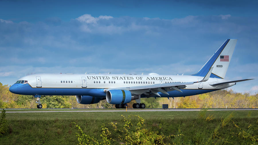 Air Force Two Photograph by Guy Whiteley