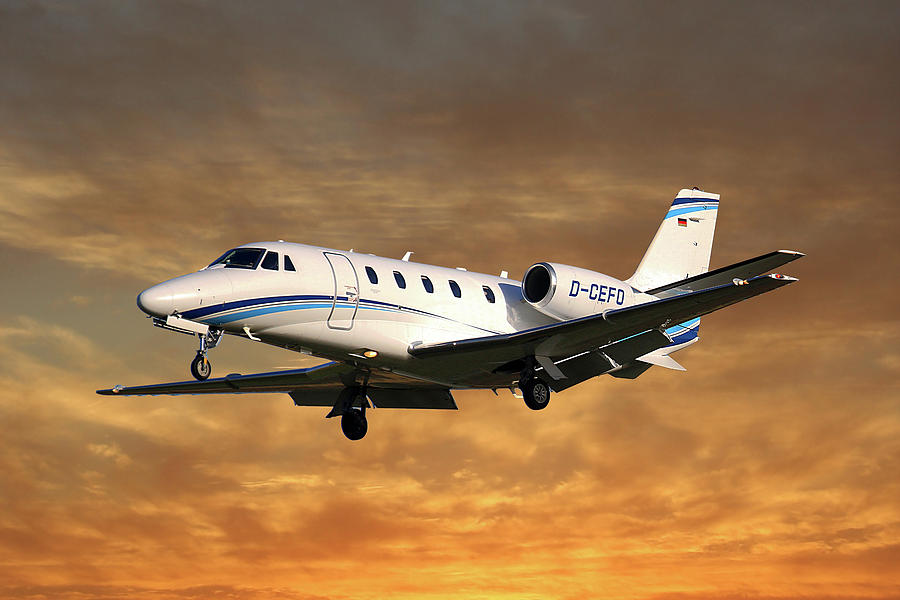 Air Hamburg Cessna 560XL Citation XLS 2 Photograph by