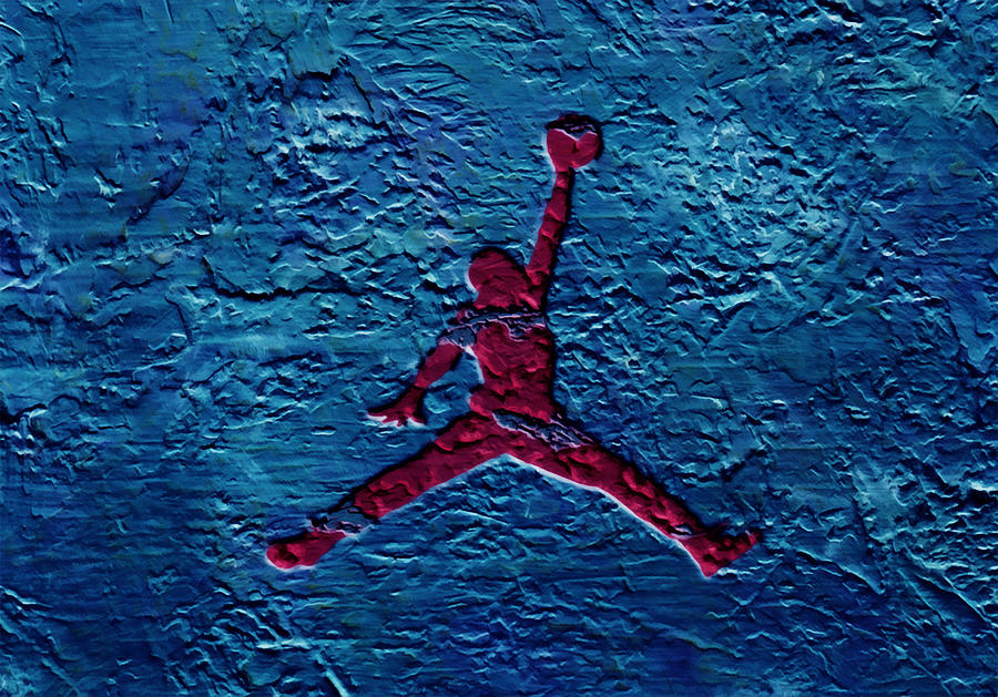 Air Jordan Legacy Stucco 1r Mixed Media by Brian Reaves