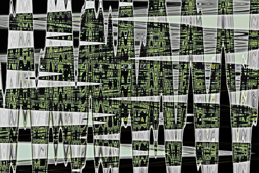 Air Pocket Abstract #6 Digital Art by Tom Janca
