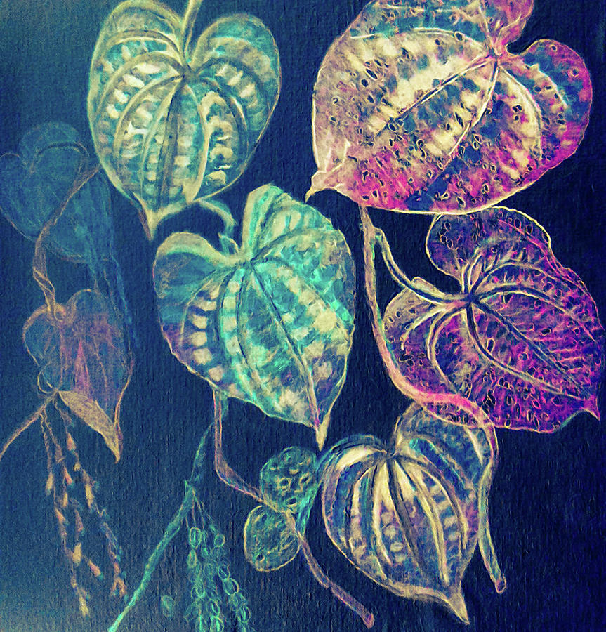 Air Potato Plant Life Cycle In Sunlight Painting