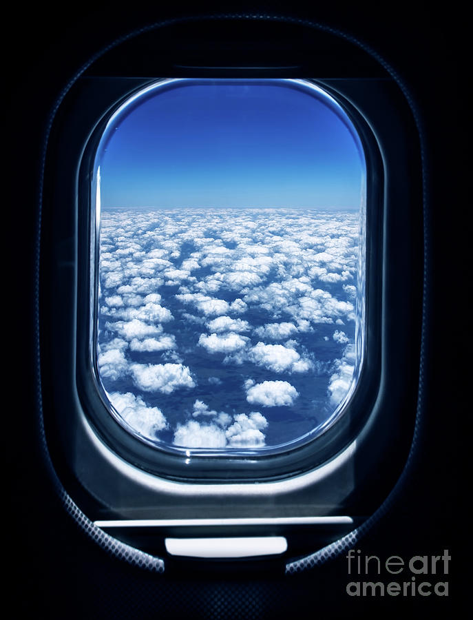 Air travel concept Photograph by Anna Om
