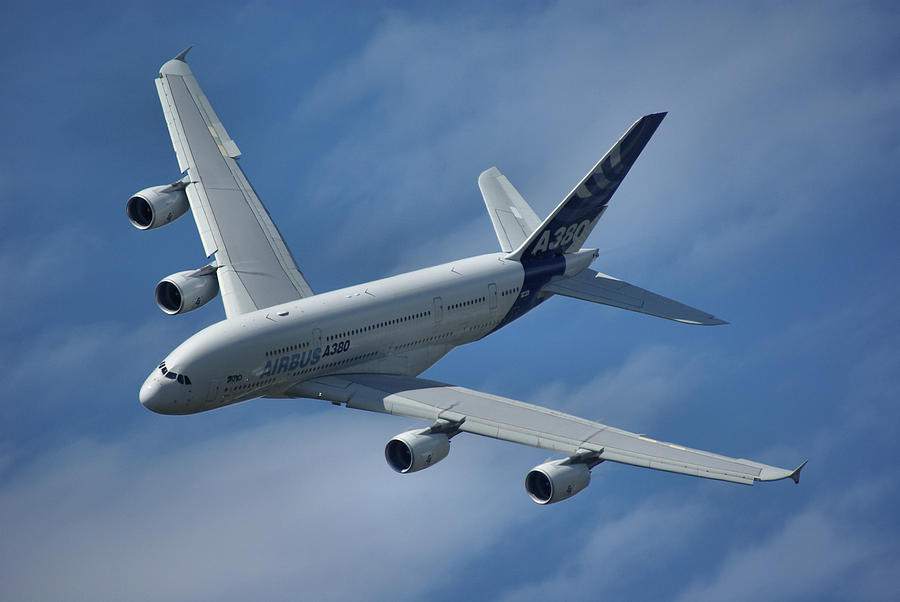 Airbus A380 Photograph by Tim Beach