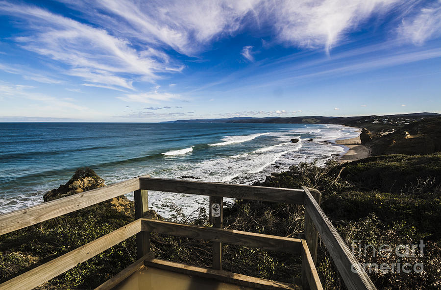 Aireys Inlet lookout Photograph by Jorgo Photography