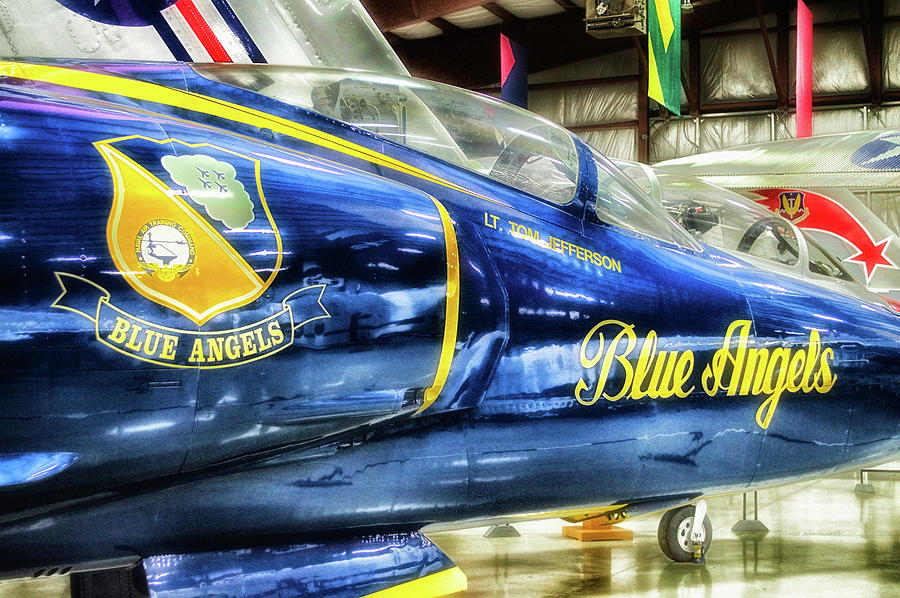 Airplanes Military Jet Blue Angles PA 02 Photograph by Thomas Woolworth