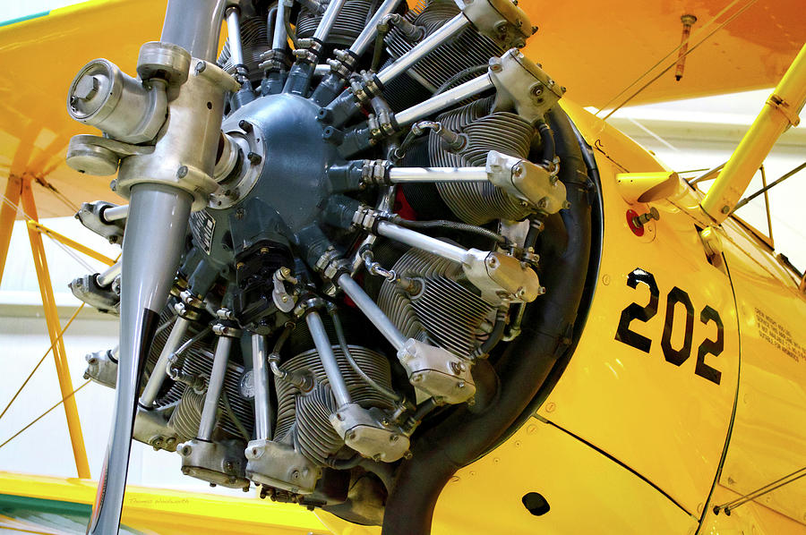 Airplanes Propeller And Engine Photograph by Thomas Woolworth - Fine ...