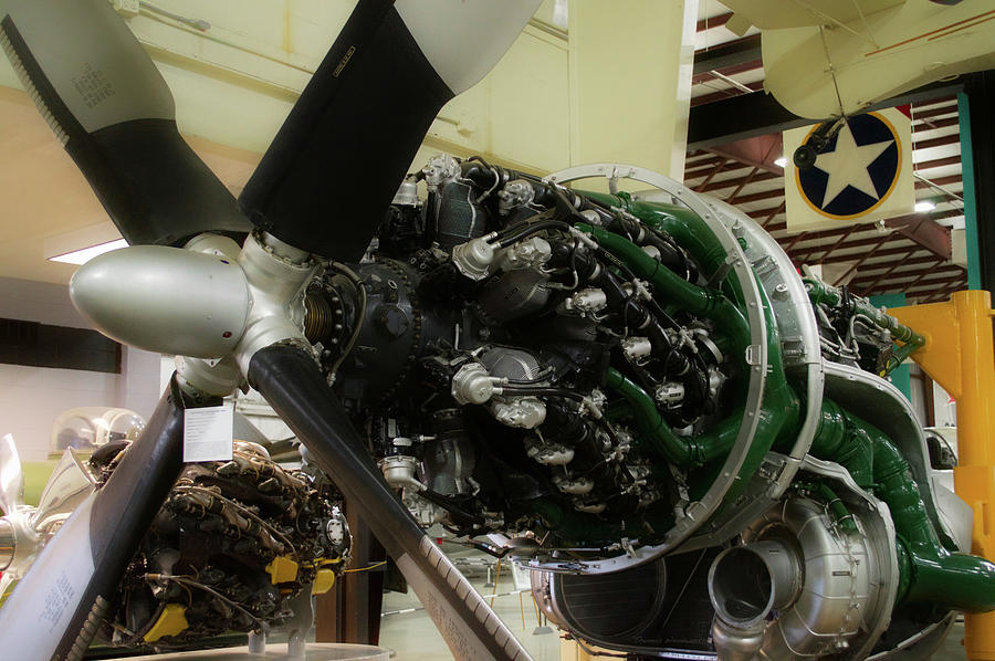 Airplanes Wasp Major Engine Pratt And Whitney 01 Photograph by Thomas ...