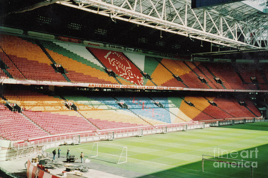 Ajax Amsterdam - Amsterdam Arena - East Side Stand - August 2007 Photograph by Legendary Football Grounds