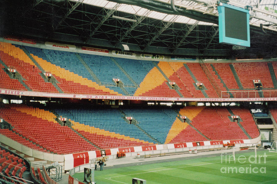 Ajax Amsterdam - Amsterdam Arena - North Goal End - August 2007 Photograph by Legendary Football Grounds