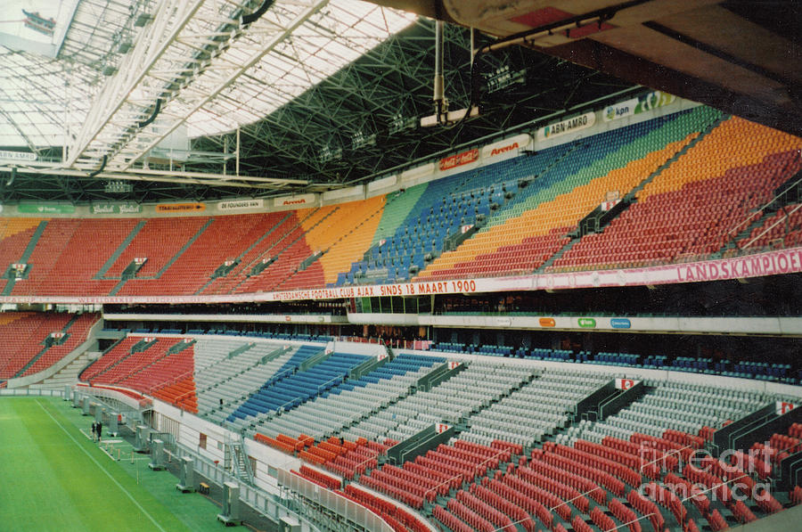 Ajax Amsterdam - Amsterdam Arena - West Side Stand - August 2007 Photograph by Legendary Football Grounds