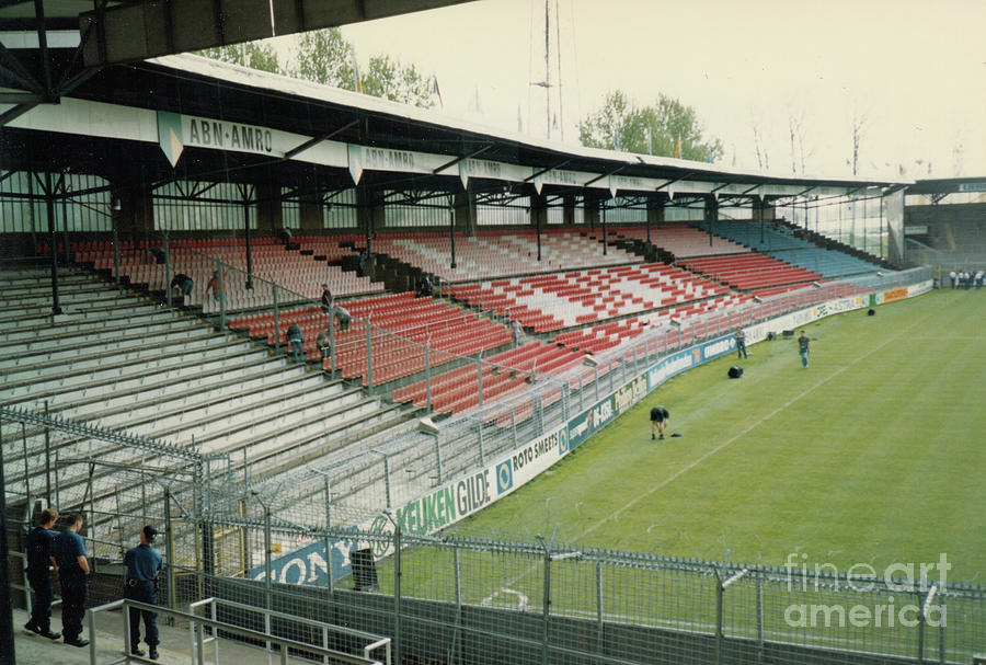 Ajax Amsterdam - De Meer Stadion - North Side Grandstand 2 - April 1996 Photograph by Legendary Football Grounds
