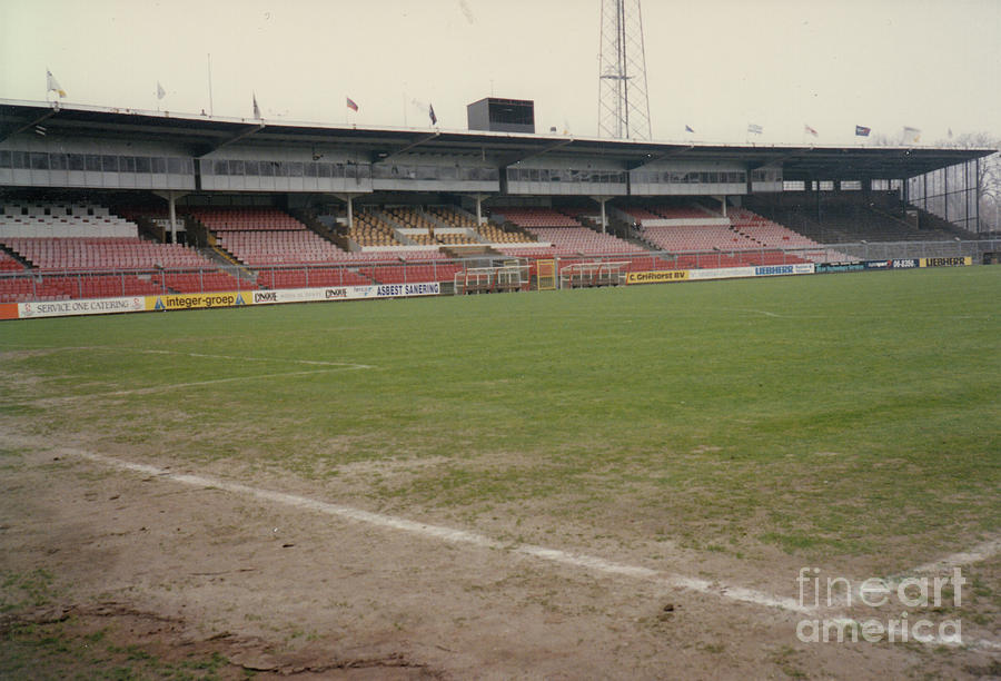 Ajax Amsterdam - De Meer Stadion - South Side Main Grandstand 1 - April 1996 Photograph by Legendary Football Grounds
