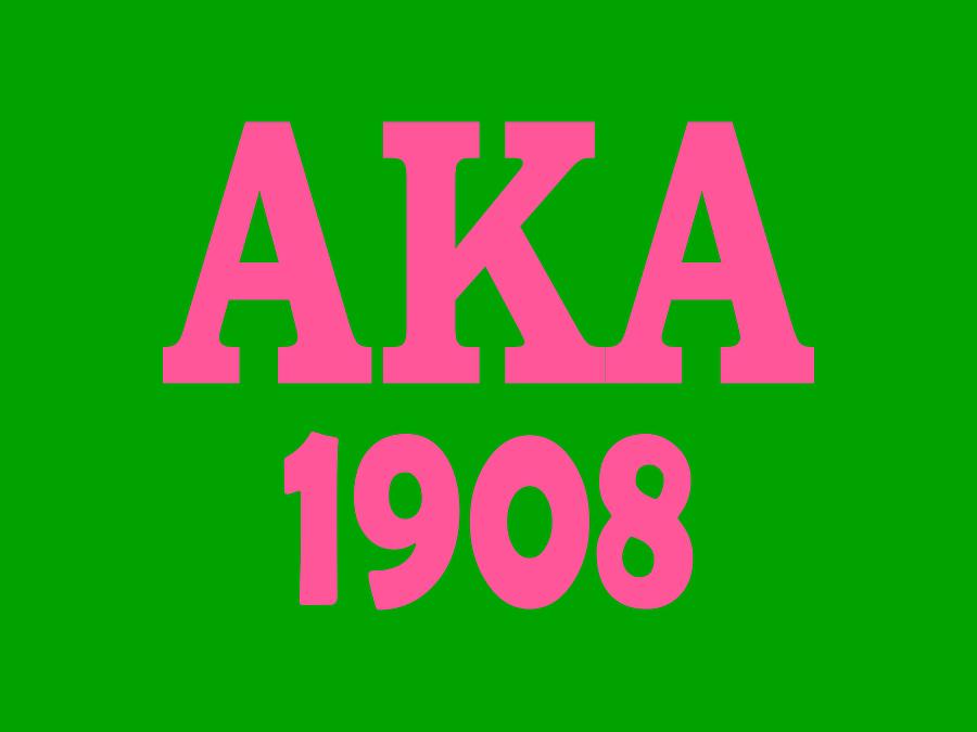 Alpha Kappa Alpha Digital Art - Alpha Kappa Alpha 1908 by Sincere Taylor.