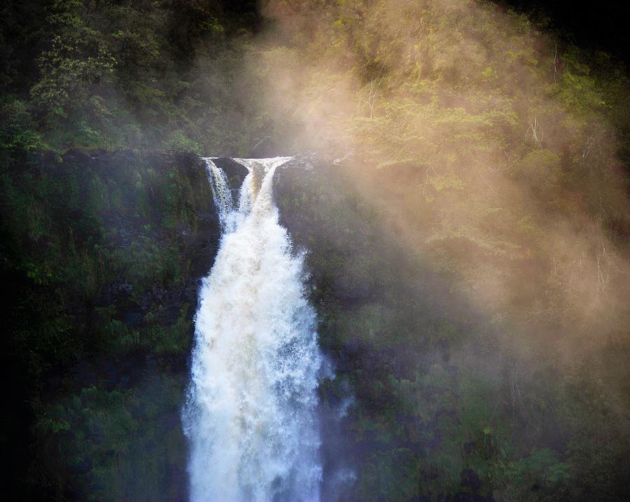 Akaka Falls in Afternoon Light Photograph by Heidi Fickinger