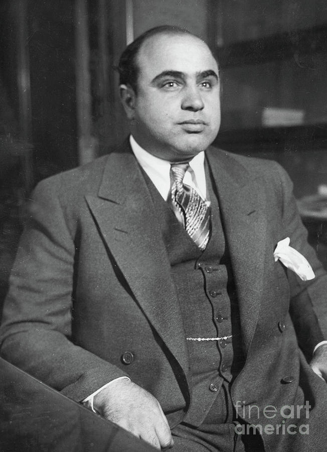 Al Capone, circa 1930  Photograph by American School