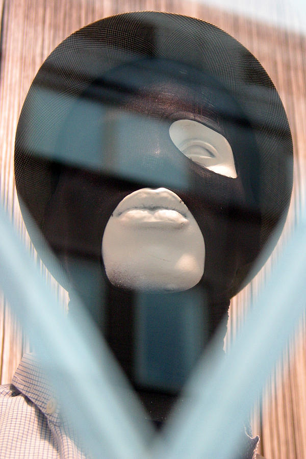Photographer Photograph - Al Jolson Mask by Jez C Self Photographer Photograph - Al Jolson Mask by Jez C Self