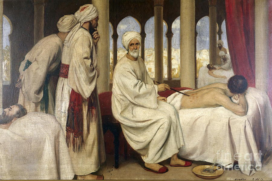 Al-zahwari Blistering A Patient, 10th Photograph by Wellcome Images