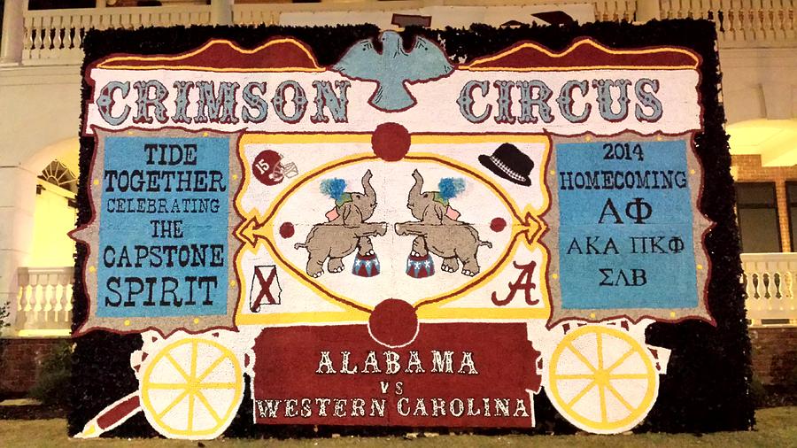 Alabama Homecoming Decoration Photograph by Kenny Glover