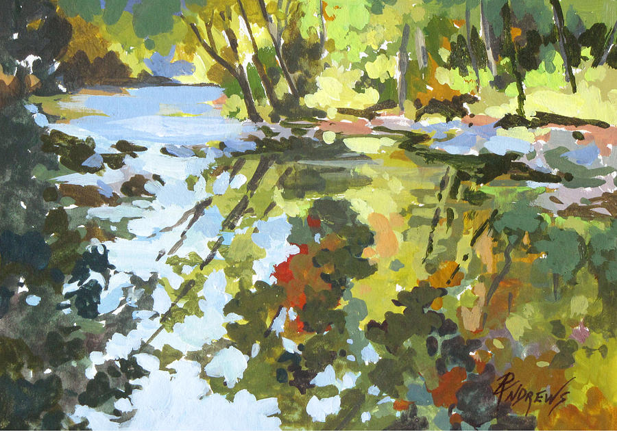 Alabama Reflections Painting by Rae Andrews