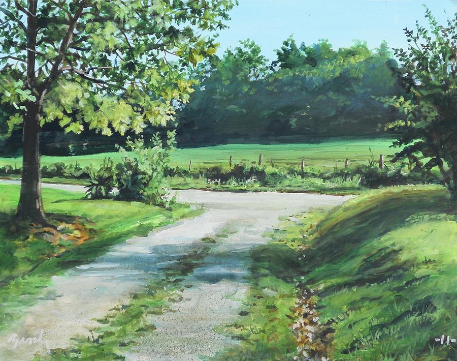 Alabama Road Painting by William Brody