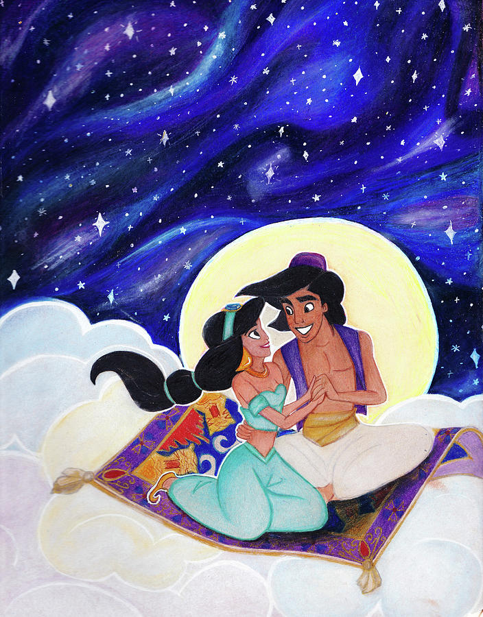Aladdin Drawing by Ashley Durand