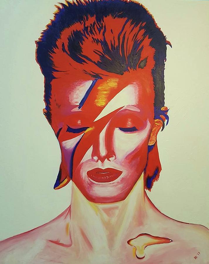 Aladdin Sane Painting by Donna Lee Curtis - Fine Art America