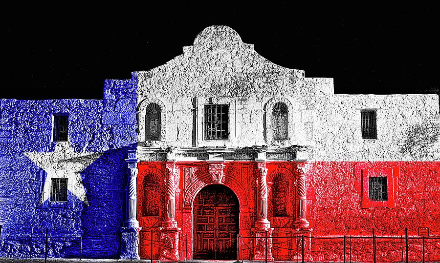 Alamo Photograph by John Babis