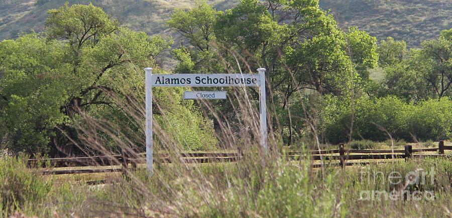 Alamos Schoolhouse Photograph by Suzanne Oesterling