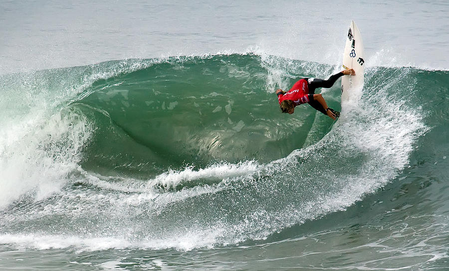 Alan Riou Surfer Photograph by Waterdancer 