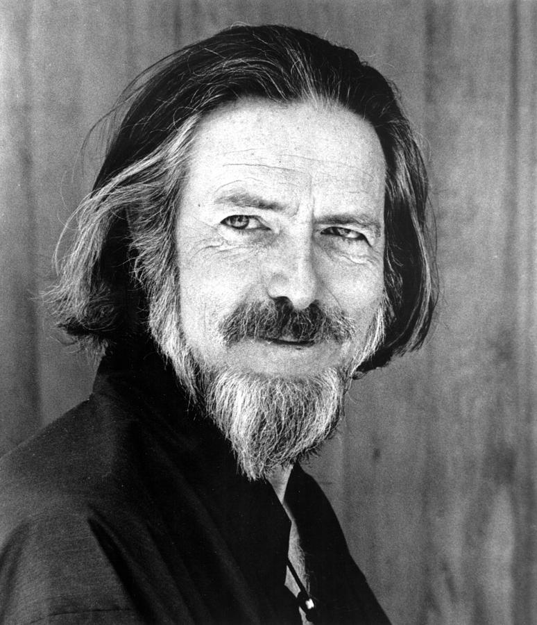 Beard Photograph - Alan Watts, Early 1970s by Everett