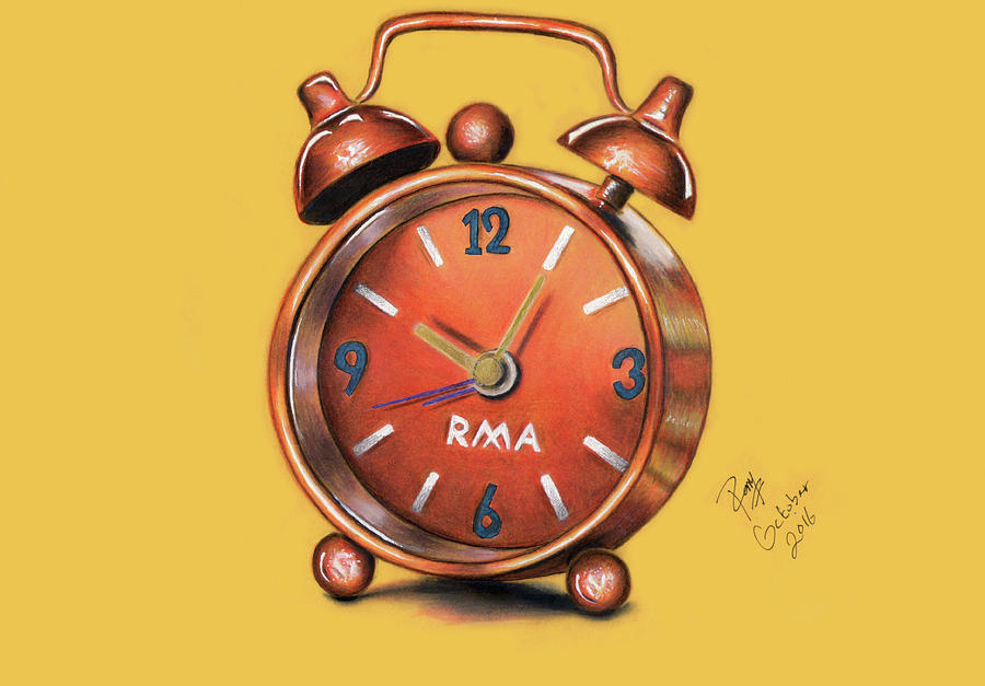 Alarm Clock Drawing By R A M I New users enjoy 60% off. alarm clock by r a m i