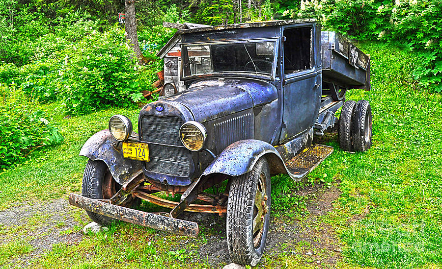 Alaska Historic Vehicle 124 Photograph by Diane E Berry