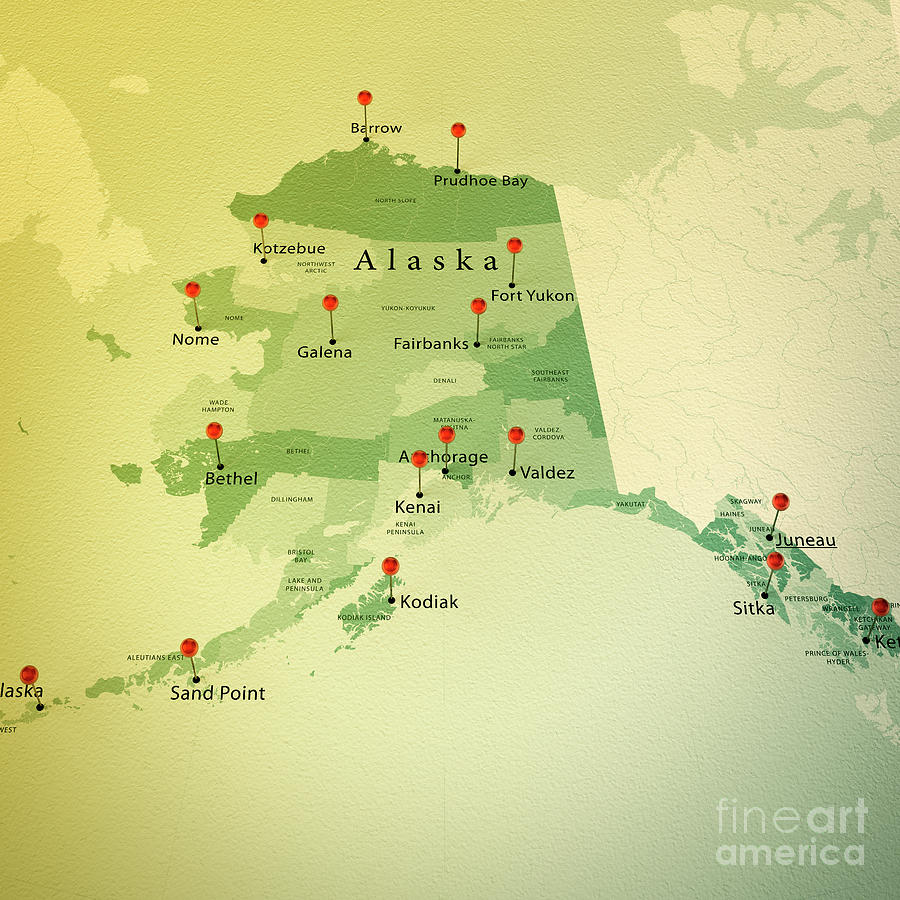 alaska city map