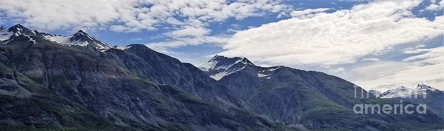 Alaska Mountain Panorama Photograph by Eloise Schneider Mote