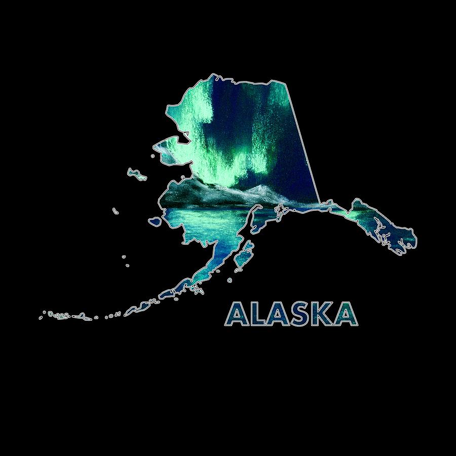 Alaska - Northern Lights - Aurora Hunters Digital Art by Anastasiya Malakhova