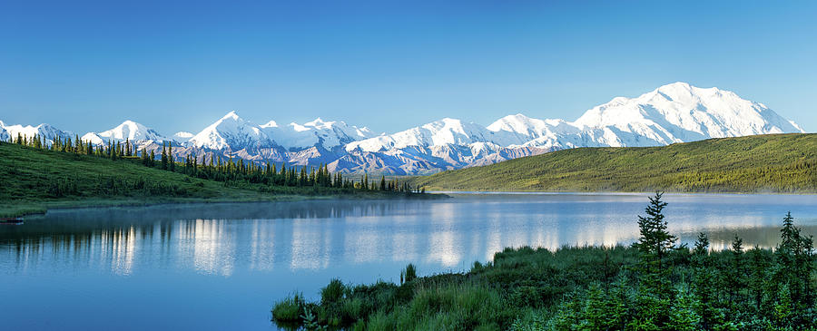 Alaska Range Panorama Photograph by Albert Marquez - Pixels